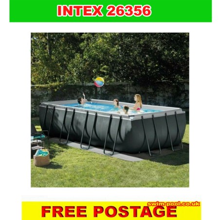 Intex 26356 18Ft X 9Ft X 52In Ultra Frame XTR Premium Above Ground Swimming Pool
