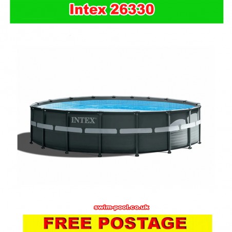 Intex 26330 Ultra XTR Frame™ Round Above Ground Swimming Pool 18ft x 52"