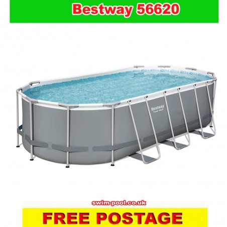 Bestway 56620 14 FT   Power Steel Above Ground Swimming Pool cover + mat