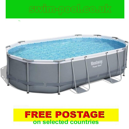 Bestway 56448 Above Ground Swimming Pool 488x305x107cm